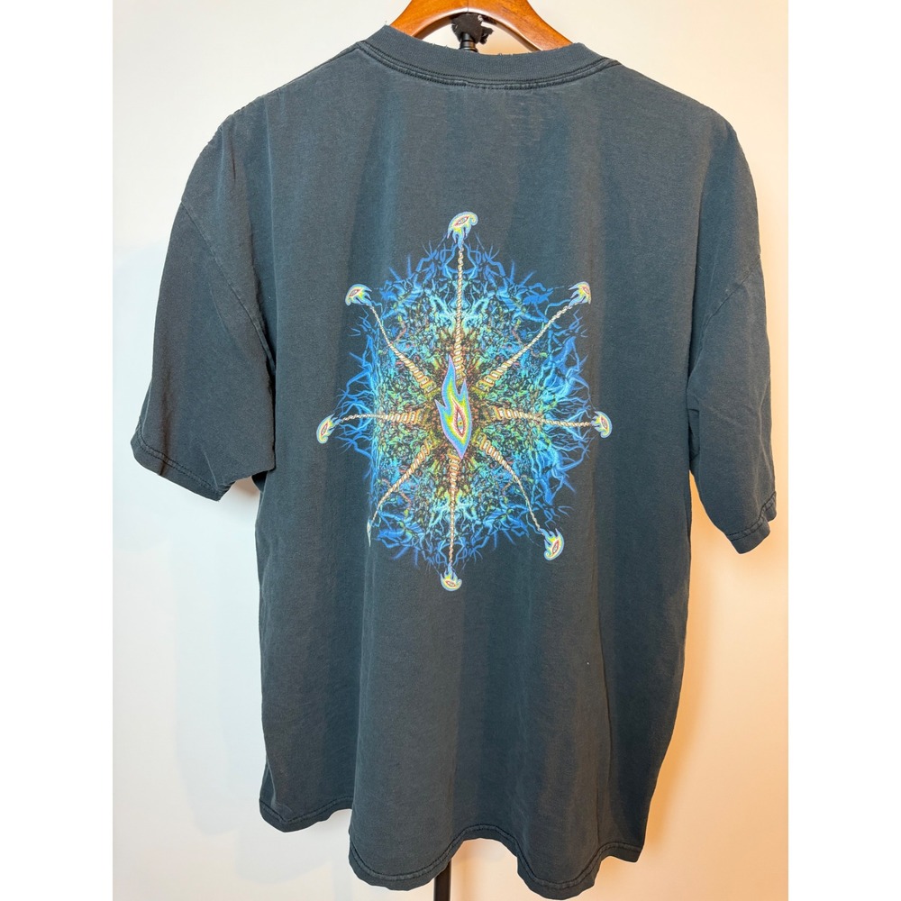 Vintage Tool Band T-Shirt Anvil Tag Black Alex Grey Graphic Mens 2XL XXL